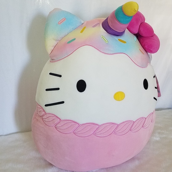 Hello Kitty Squishmallow/Hello Kitty Ice Cream Cupcake Unicorn - Picture 10 of 12